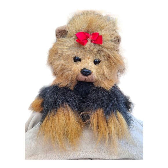 Ty Classic Collection Realistic Yappy the Yorkshire Terrier 1997 Plush Yorky Dog - Picture 1 of 9